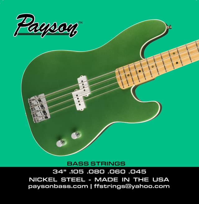 Payson Balanced 4 String Bass String Set