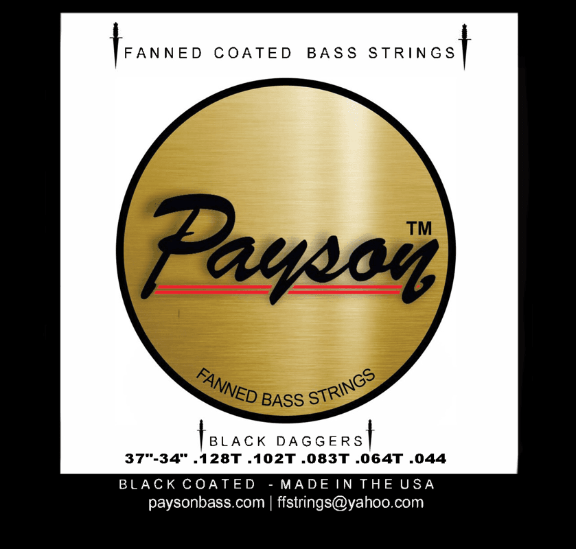 Payson Multi-Scale Black Daggers 6 STRING Set